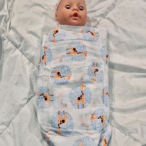 Giraffe Baby Blanket